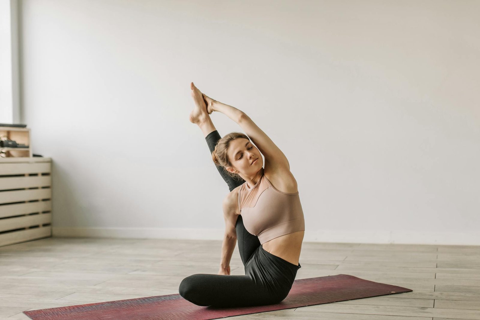 yoga pose flexibility stretch