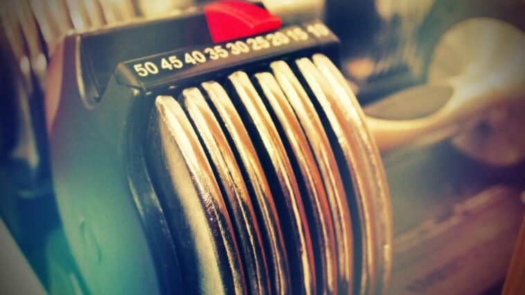 dumbbells home gym workout fitness