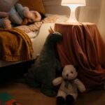 sleeping bedroom peaceful night