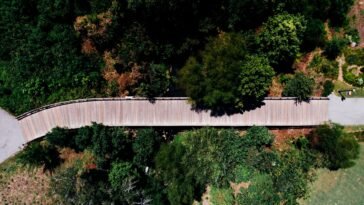 walking path nature park