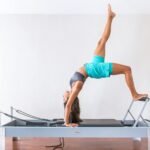 pilates wall exercise home fitness