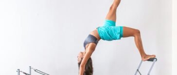 pilates wall exercise home fitness